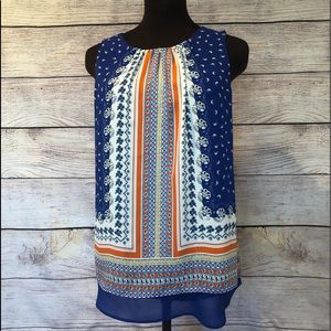 Rose & Olive Blouse/Tank Top